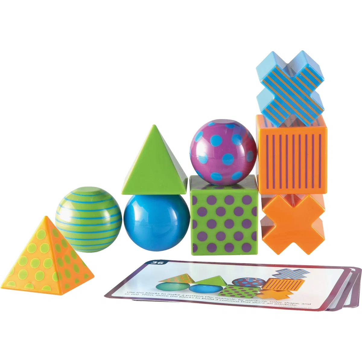 Learning Resources Mental Blox Critical Thinking Activity Set, 20 Stück (LRNLER9280)