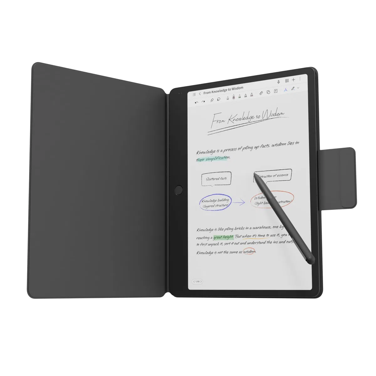 TCL Note A1 NXTPAPER Tablet | 11,5" NXTPAPER Pure Display | 3A Crystal Shield Glas | AI-Toolbox | 16,7 Millionen Farben Display | Papierähnliches Schreiben | Inspirationsraum