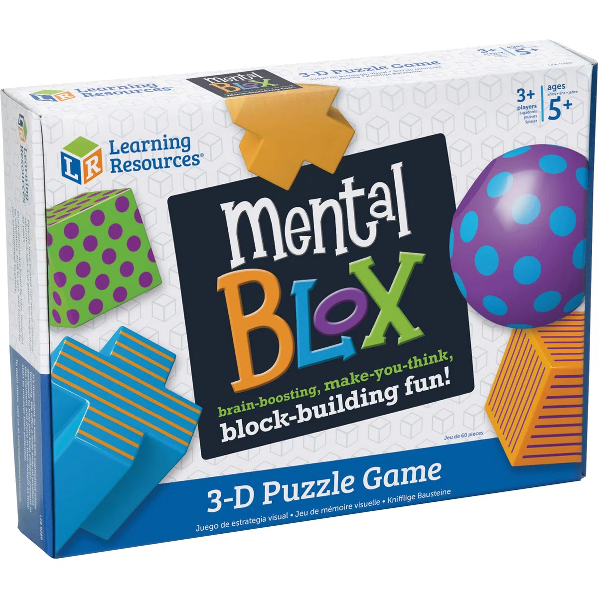Learning Resources Mental Blox Critical Thinking Activity Set, 20 Stück (LRNLER9280)