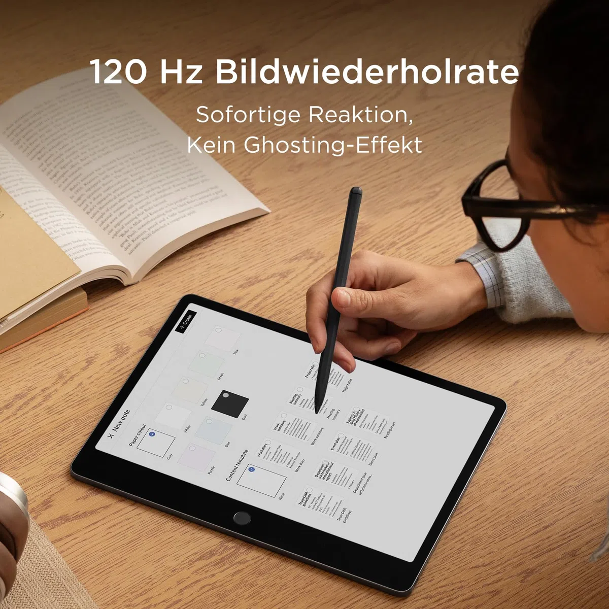TCL Note A1 NXTPAPER Tablet | 11,5" NXTPAPER Pure Display | 3A Crystal Shield Glas | AI-Toolbox | 16,7 Millionen Farben Display | Papierähnliches Schreiben | Inspirationsraum