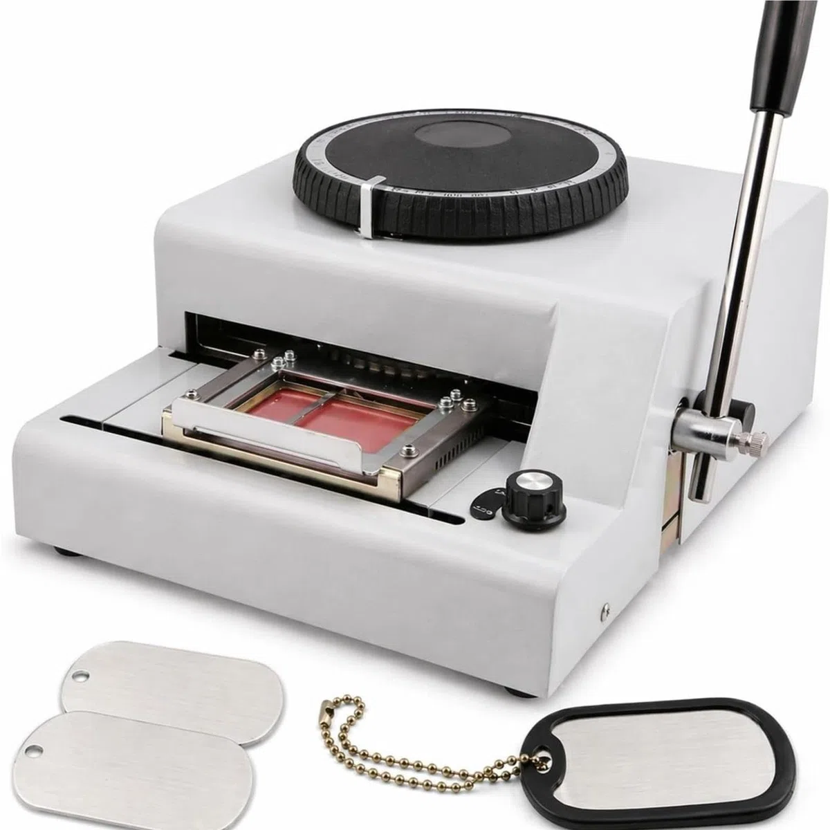 Metall-Edelstahl-Stanzmaschine For DIY-Erkennungsmarken