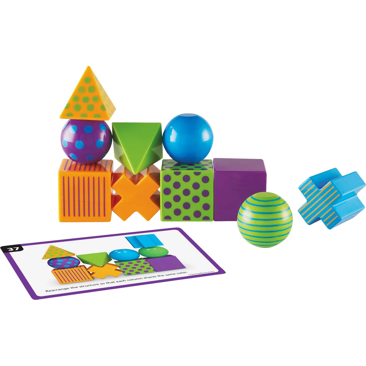 Learning Resources Mental Blox Critical Thinking Activity Set, 20 Stück (LRNLER9280)