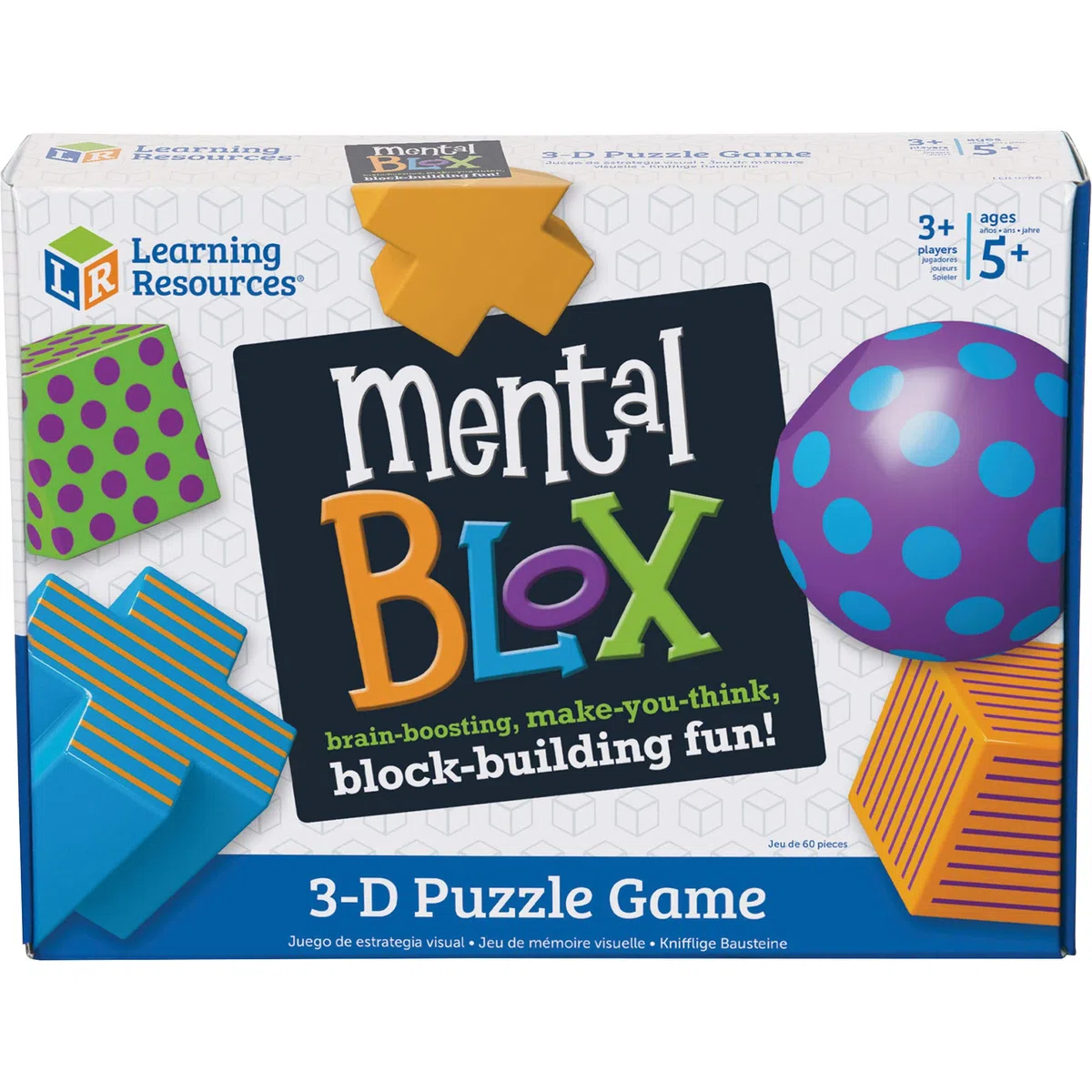 Learning Resources Mental Blox Critical Thinking Activity Set, 20 Stück (LRNLER9280)