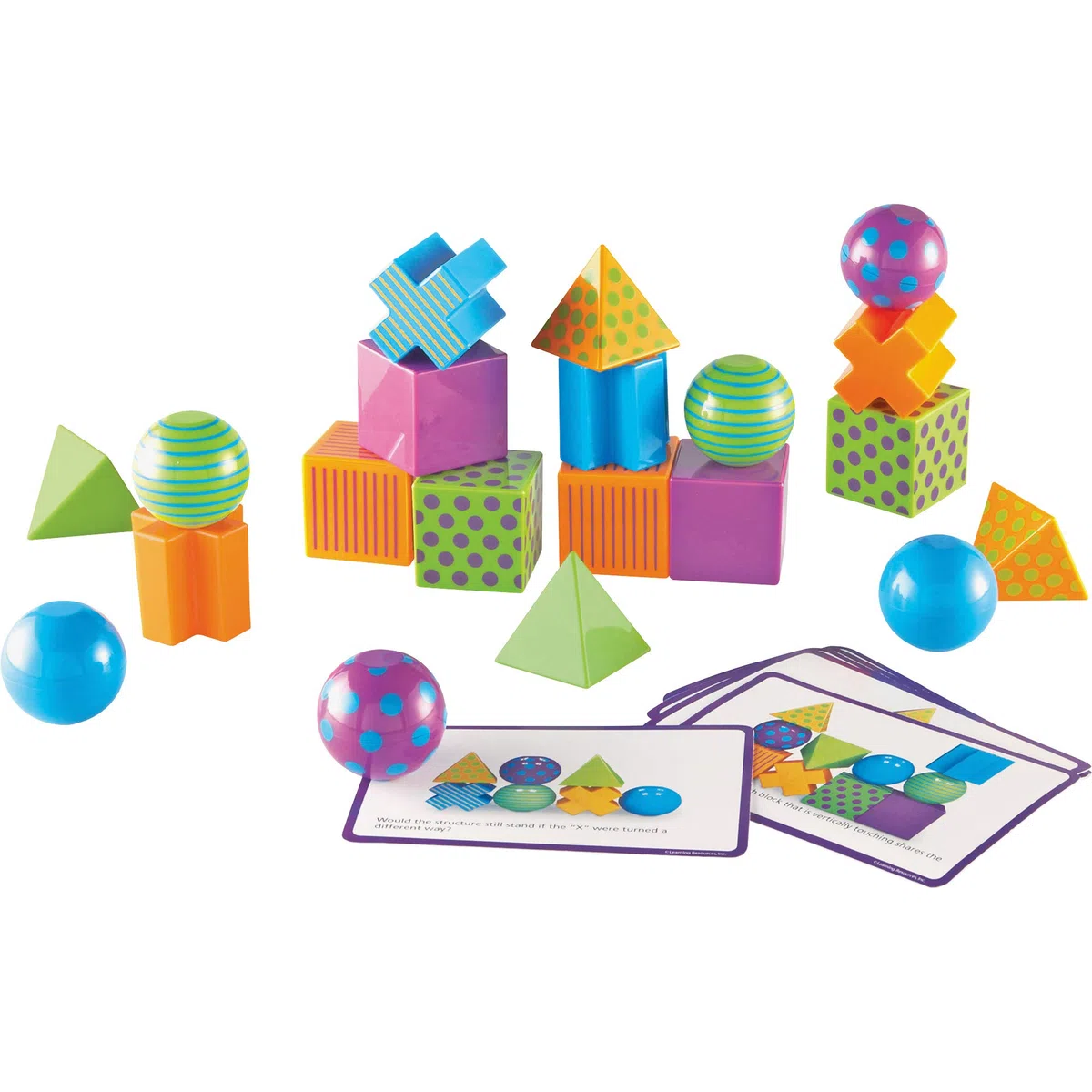 Learning Resources Mental Blox Critical Thinking Activity Set, 20 Stück (LRNLER9280)